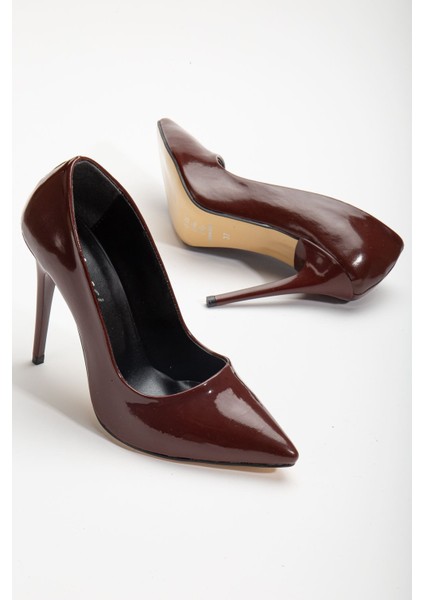 River Bordo İnce Topuklu Kadın Abiye Ayakkabı fiyatları