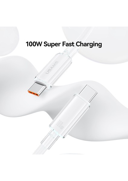 1 2 M Type C Type C Pd 100W Gösterge Işıklı Hızlı Şarj Kablosu (Yurt Dışından) fırsatları