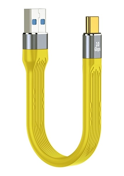 Usb'den Type C Pd'ye 100W Hızlı Şarj 10GBPS Fpc Yumuşak Veri Kablosu Kablo Uzunluğu: 13 8 cm (Yurt Dışından)