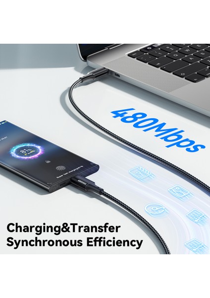 0,25M Tip-C'den Tip-C'ye Pd 100W Naylon Örgülü Veri Kablosu Telefon Tablet Hızlı Şarj Kablosu - Siyah (Yurt Dışından) fırsatları
