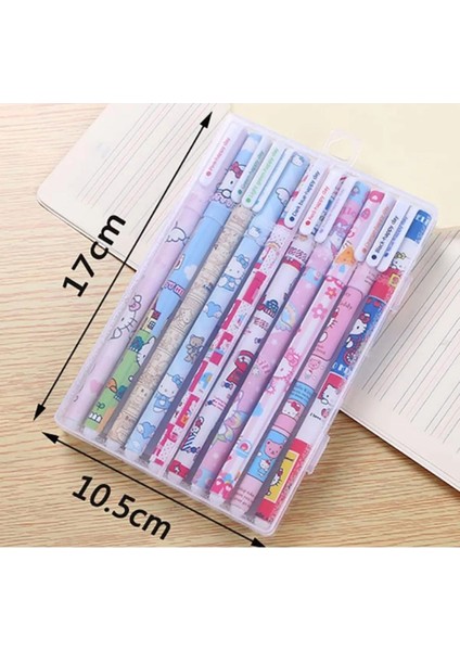 Hello Kitty 10'lu Jel Kalem Seti