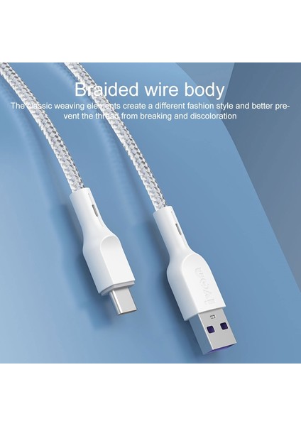 1 Metre Type C Usb C'den Usb'ye Süper Hızlı Şarj Kablosu Yüksek Hızlı Veri Iletimi Cep Telefonu Kablosu (Yurt Dışından)