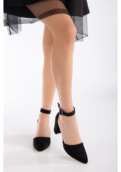 Lottis Siyah Detaylı Topuklu Kadın Ayakkabı fiyatları