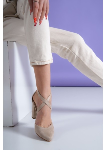 Evan Ten Topuklu Kadın Ayakkabı