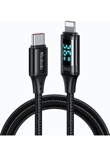 1 2 M Hd Dijital Tip C'den Lightning Pd Veri Iletimine Şarj Kablosu Kablosu (Yurt Dışından)