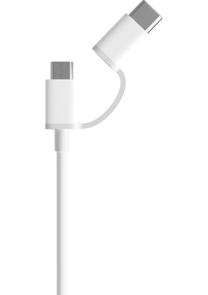 Mi 5s redmi 4 Vb. İçin 1 M 2'si 1 Arada Veri Şarj Kablosu Tip C + Mikro USB (Yurt Dışından)