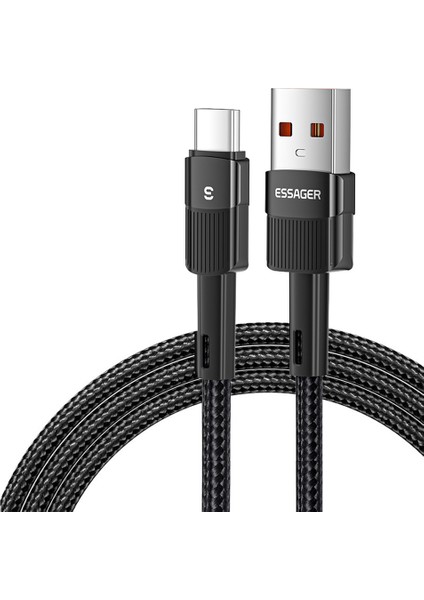 3m Usb'den C Tipi Kabloya Hızlı Şarj 480MBPS Iletim Kablosu (Yurt Dışından)