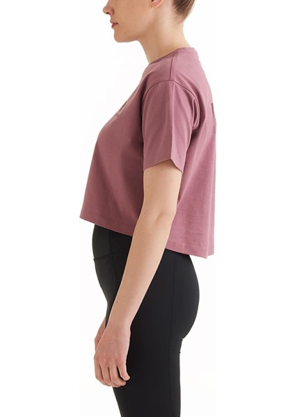 Csc Framed Halftone Logo Kadın Kısa Kollu Tişört modelleri