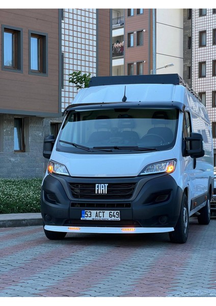 Peugeot Boxer 2014+ Sarı Işıklı Ön Tampon Lip/karlık Abs 2 Prç