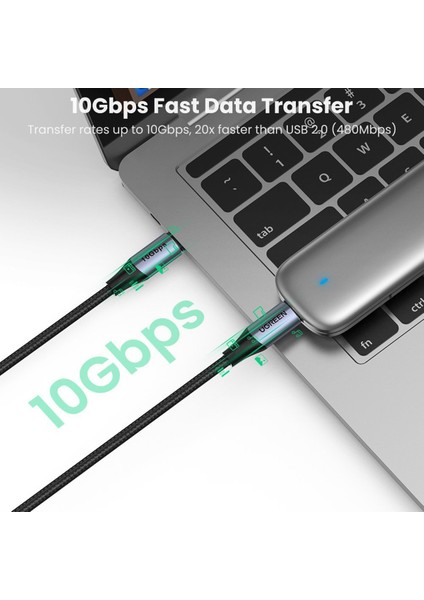 1m 100W Pd Hızlı Şarj USB C'den Tip C'ye Cep Telefonu Dizüstü Bilgisayar İçin Alüminyum Kabuk Örgülü Veri Kablosu (Yurt Dışından) fırsatları