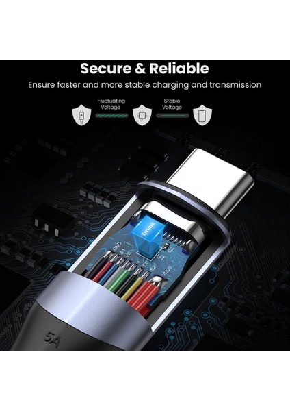 1m 100W Pd Hızlı Şarj USB C'den Tip C'ye Cep Telefonu Dizüstü Bilgisayar İçin Alüminyum Kabuk Örgülü Veri Kablosu (Yurt Dışından) indirimleri