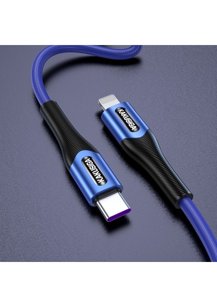 Xiaoyun Serisi 1.2m Tip C Lightning Pd 20W Telefon Akıllı Şarj Kablosu Veri Kablosu (Yurt Dışından)