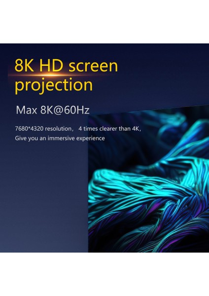 1m 8k 60Hz Ses Video Iletimi 140W 20GBPS Usb3.2 Tip C Veri Kablosu (Yurt Dışından)