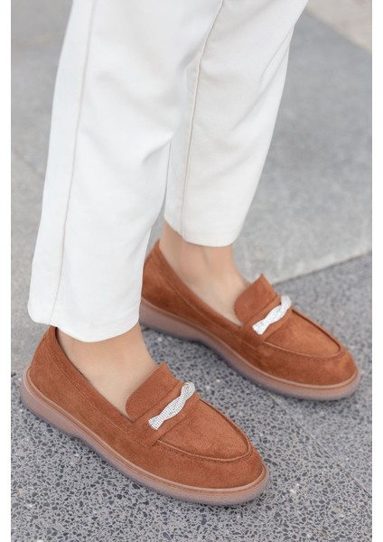 Luigi Kahve Kadın Ortopedik Babet