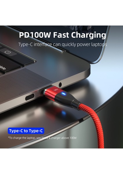 6'sı 1 Arada 2m Pd 100W Manyetik Şarj Kablosu Tip C Usb A Ip Tip C Mikro USB Telefon Veri Kablosu (Yurt Dışından)