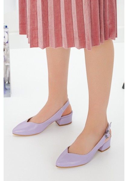 Valentina Lila Cilt Topuklu Ayakkabı fiyatları