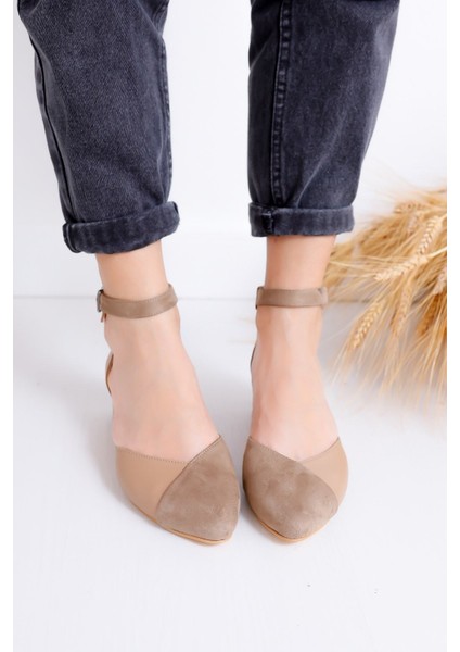 Holly Topuklu Vizon Cilt- Ayakkabı fiyatları