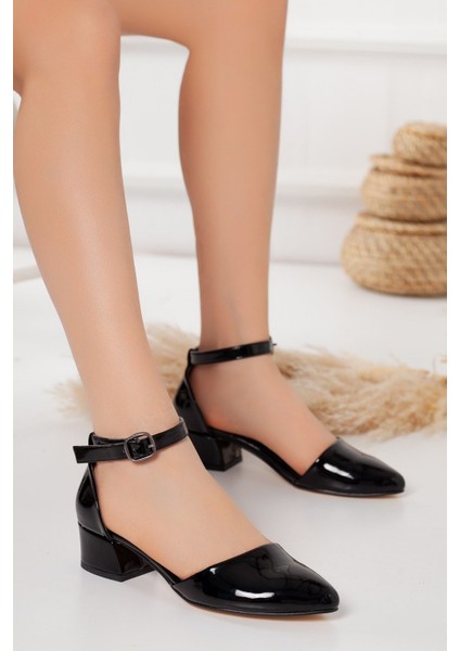 Dary Topuklu Siyah Ayakkabı