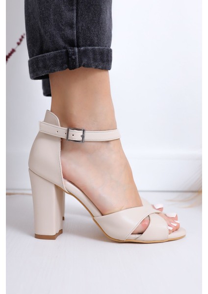 Jany Topuklu Ten Cilt Ayakkabı modelleri