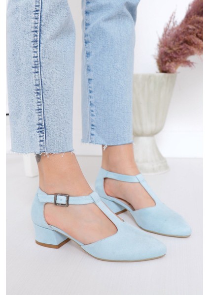 Jane Topuklu Bebe Mavisi Ayakkabı fiyatları