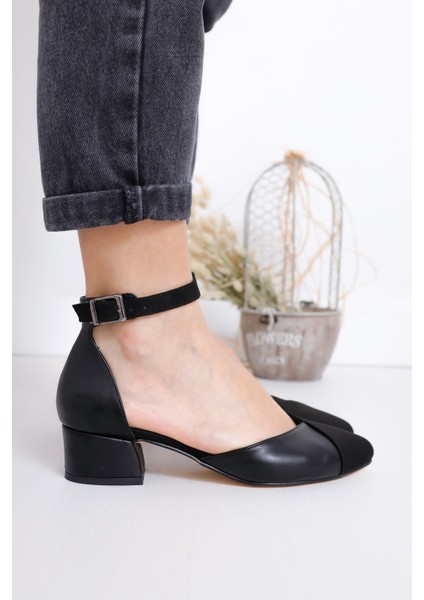 Holly Topuklu Siyah Cilt- Ayakkabı fiyatları