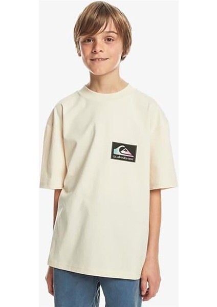 Back Flash Ss Youth Bej Çocuk T-Shirt