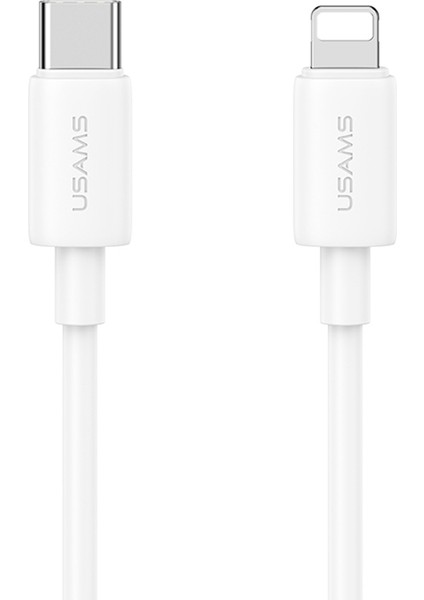 30W Hızlı Şarj Veri Kablosu Tip C Yıldırım Kablosu 1m (Yurt Dışından)