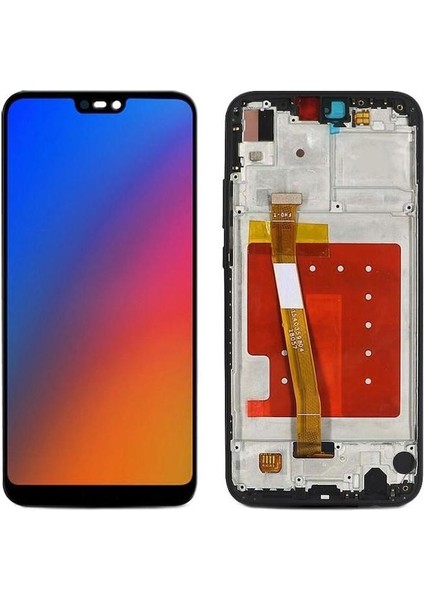 Huawei P20 Ekran Dokunmatik Çıtalı (Siyah)