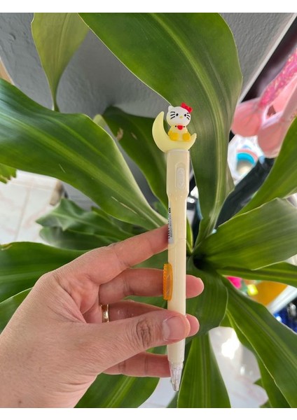 Hello Kitty Figürlü Işıklı 0.7 Uçlu Kalem