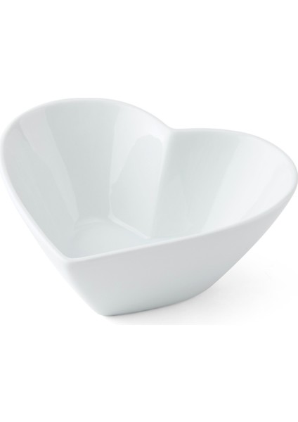 Mkchhrtbsml Chalk Porselen 13CM Kalp Servis Tabağı