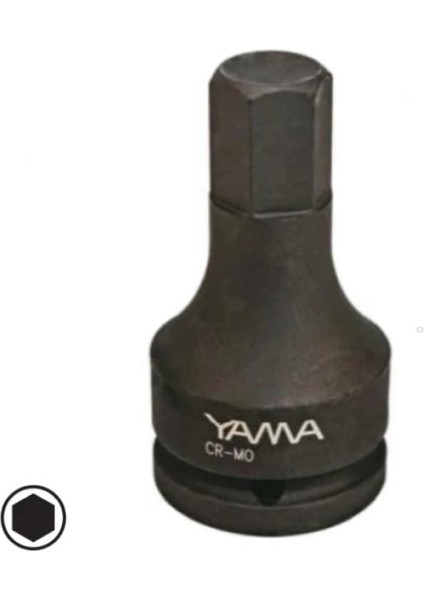 21 Mm. 1" Havalı Lokmalı Allen Uç YAHLA121