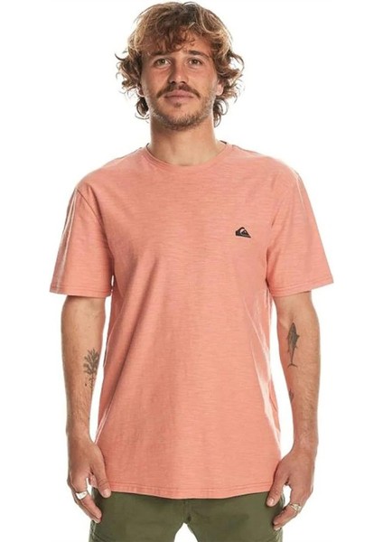 Slub Roundneck Erkek Turuncu T-Shirt