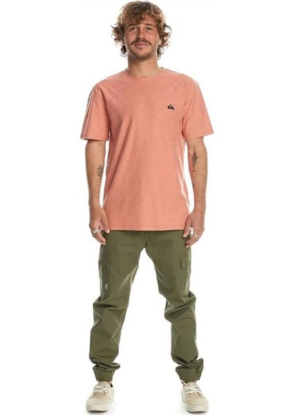 Slub Roundneck Erkek Turuncu T-Shirt modelleri