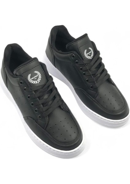 Melen Shoes Mingle Siyah Kadın Spor Ayakkabı Günlük Sneaker