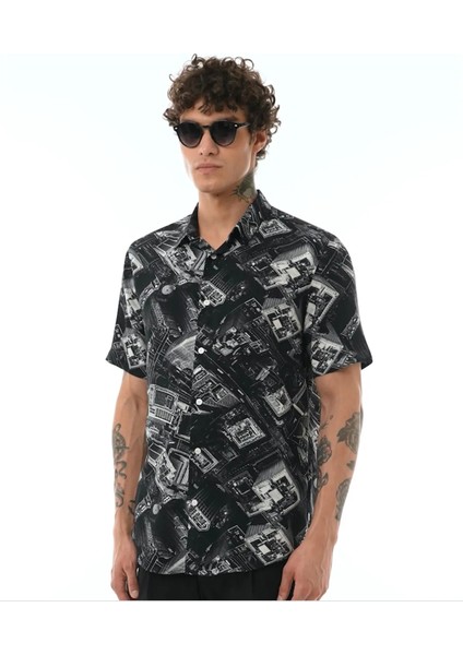 Erkek Shs Lf2035975 Black Gömlek fiyatları