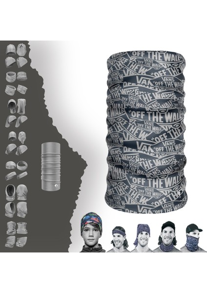Off The Wall Yazılı Boyunluk Maske Baf Bandana