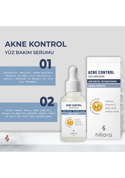 Akne Kontrol Yüz Bakım Serumu modelleri