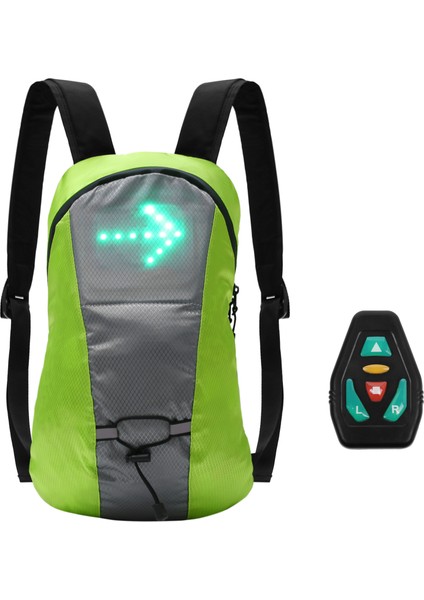 Kablosuz LED Sinyal Işığı Yön Göstergesi USB Şarj Edilebilir (Yurt Dışından)
