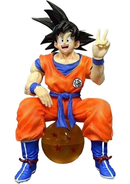 Son Goku Vegeta Dragon Ball Şekilli Kalıp Süsleme Oturan Dragon Ball Oyuncak Namek Bölüm (Yurt Dışından)