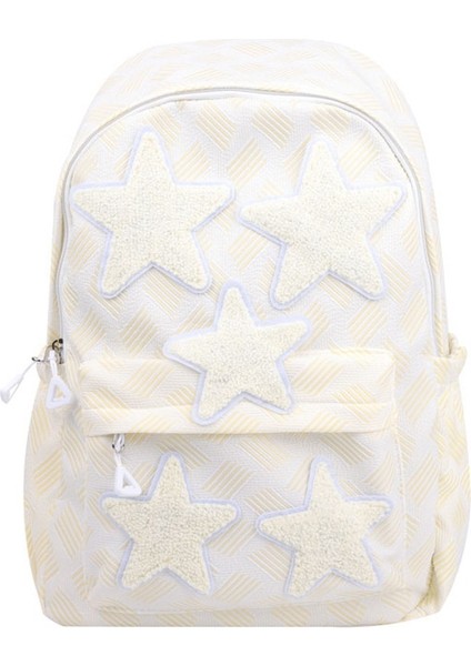 Bayan Ortaokul ve Lise Öğrencileri Için Çok Yönlü, Şık, Beş Köşeli Yıldız Okul Çantası, Japon Büyük Kapasiteli Gündelik Sırt Çantası (Yurt Dışından)