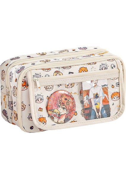 Şeffaf Leke Tutmaz Öğrenci Kırtasiye Çantası (Yurt Dışından)