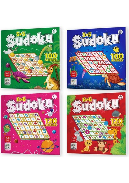 Yükselen Zeka-Sudoku 5- 8 Yaş