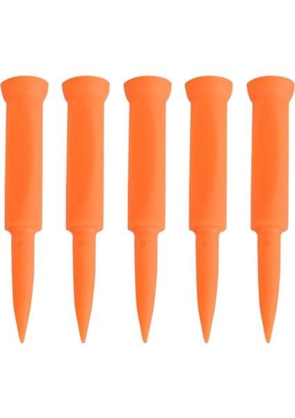 5 Golf Tees Golf Simülatörü Tees Aşınma Direnci I Tees Golf Orange (Yurt Dışından)