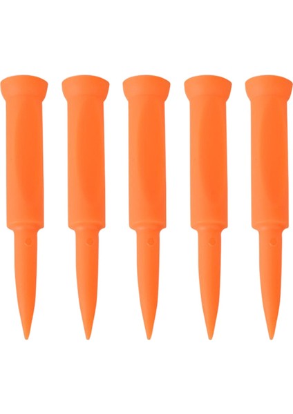 5 Golf Tees Golf Simülatörü Tees Aşınma Direnci I Tees Golf Orange (Yurt Dışından)