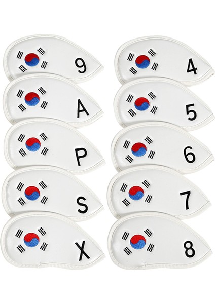 10X Golf Başörtüsü Golfçü Ekipmanları Golf Kılıf (Yurt Dışından)