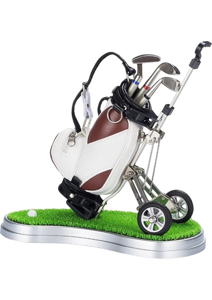 Golf Çantası Minyatür Golf Hatıra I Dekorasyon Dekoratif (Yurt Dışından)