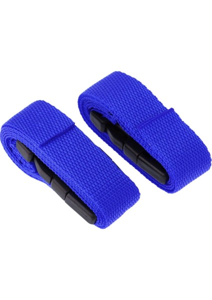 2 Paket Ambalaj Kayışı Ayarlanabilir Mavi (Yurt Dışından)