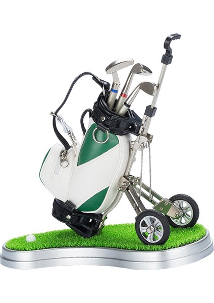 Golf Çantası Minyatür Golf Hatıra I Dekorasyonu Dekoratif Yeşil (Yurt Dışından) indirimleri