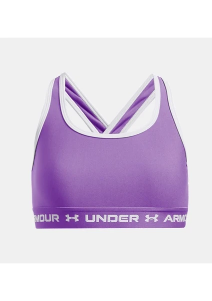 Under Armour Çocuk Ua Crossback Mid Solid Spor Sütyeni 1369971-525