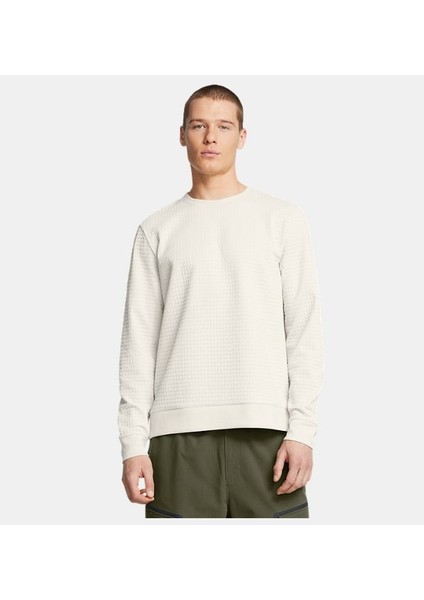 Erkek Ua Unstoppable Fleece Grid Bisiklet Yaka Sweatshirt 1387904-110